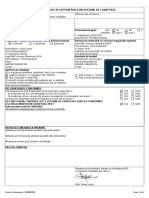 Attestation de Reception Peb D'Un Systeme de Chauffage