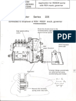 Series 225: Actuator Connected To Stoplever