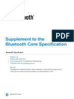 Supplement To The Bluetooth Core Specification