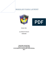 Proposal Usaha Laundry Kiloan