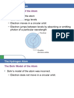 Bohr Model Hydrogen Atom Orbitals Electron Configuration
