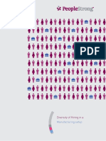 Diversity of Hiring in A: Manufacturing Setup