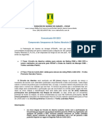 Comunicado 001 - Sistema de Disputa Caxa 2021