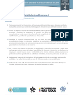 Actividad Entregable Semana 4: Nombre: Gestión de Procesos Intersectoriales