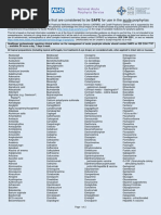 Comprehensive Injection Name List | PDF