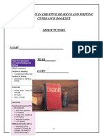 Gcse Paper 1 Language Booklet Final