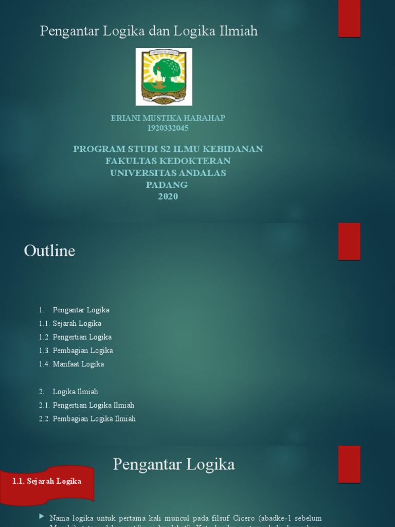 Pengantar Logika Dan Ilmiah Pdf