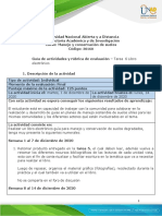 Guia de Actividades y Rúbrica de Evaluación - Tarea 6 - Libro Electrónico