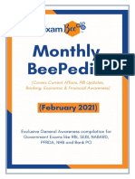 Monthly BeePedia February 2021