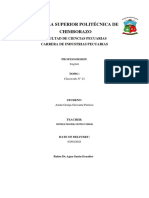 Escuela Superior Politécnica de Chimborazo: Facultad de Ciencias Pecuarias Carrera de Industrias Pecuarias