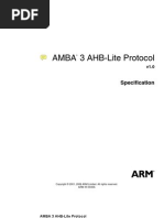 AHB Lite Specification