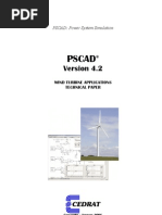 2006 Wind Turbine PSCAD V42 Ref