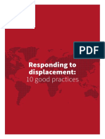 Responding To Displacement:: 10 Good Practices