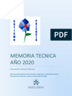 Memoria Tecnica 2020