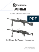 2.ametralladora Minimi Cal. 7.62 Mm. T.R., Culata Fija.-1