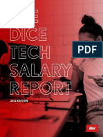 THE Dice Tech Salary: 2021 EDITION