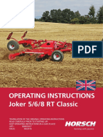 Operating Instructions Joker 5/6/8 RT Classic