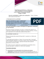 Guía de Actividades y Rúbrica de Evaluación - Unidad 2 - Tarea 3 - Escala Abreviada Del Desarrollo 3