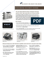 Advanced Series Monochrome Document Systems: MX-M365N MX-M465N MX-M565N