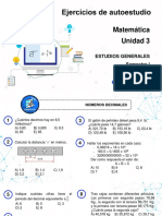 Ejercicios de Autoestudio - U3