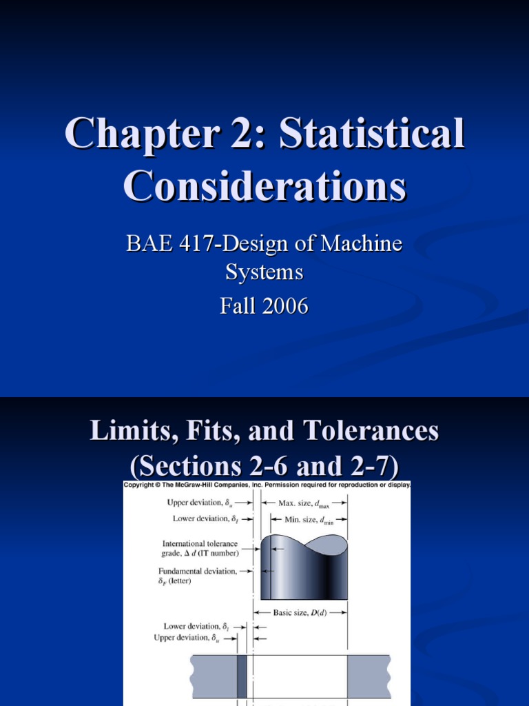 Limits and Fits in Machine Design | PDF | Engineering Tolerance ...