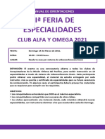 Manual XI Feria de Especialidades Alfa y Omega 2021