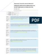 CURSO CNDH. Prevención Violencia Adolescencia  Actividad. Modulo 4. Configurantes del tejido social Respuestas