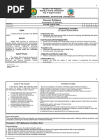 COURSE SYLLABUS ARCH 225 Plane Surveying