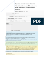 CURSO CNDH. Modulo 4. Cuestionario Final. Prevencion Violencia Adolescencia