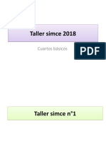 Taller Simce 2018 Cuartos Básicos 1 - 2-3-4