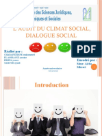 Audit Climat Social PPTF