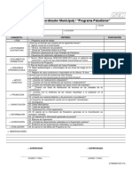 543 C+ëDULAS DE SUPERVISION - PROGRAMA PALUDISMO NOV 2015