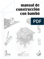 Manual de Construcción Con Bambú