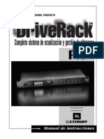 PA DriveRack Manual SPANISH