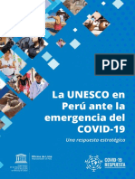 Informe Completo La Unesco en Peru Ante La Emergencia Del Covid-19-Junio