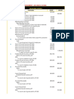 L1 - Assignment - Job Order Costing