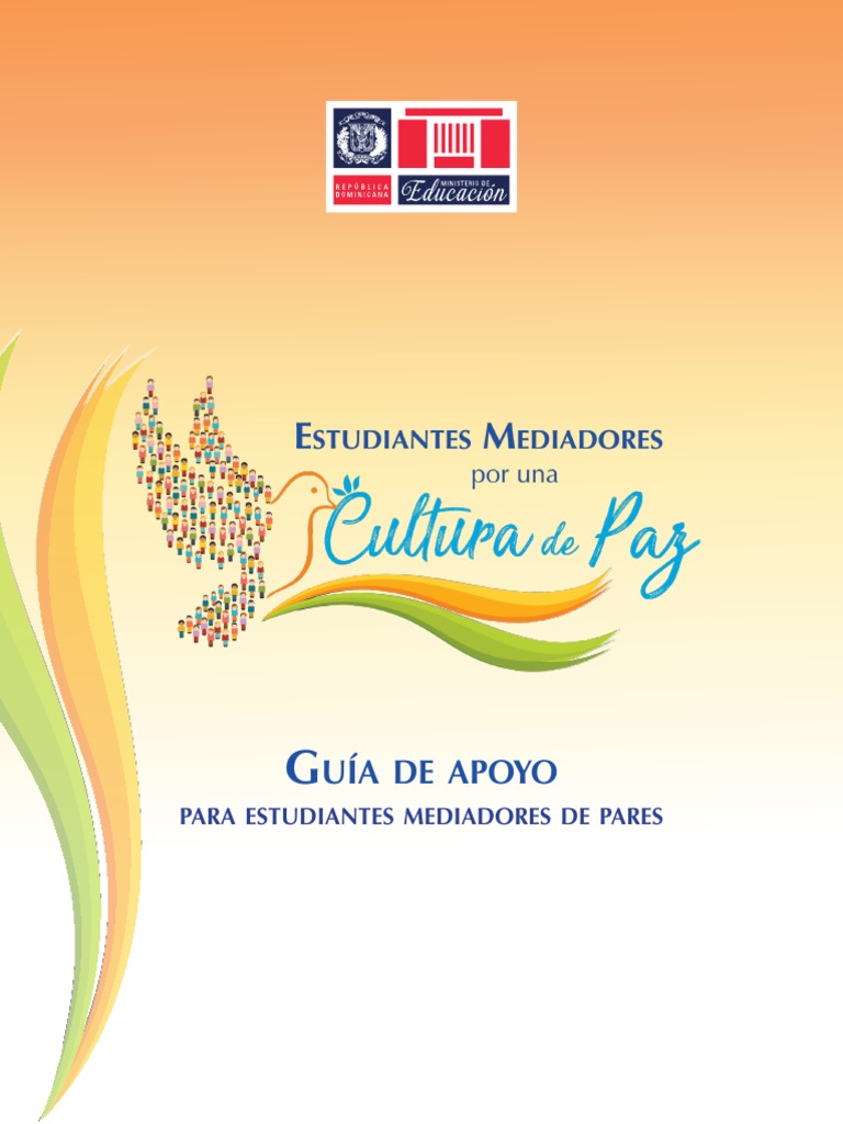 Estudiantes Mediadores Por Una Cultura de Paz Guia para Estudiantes ...