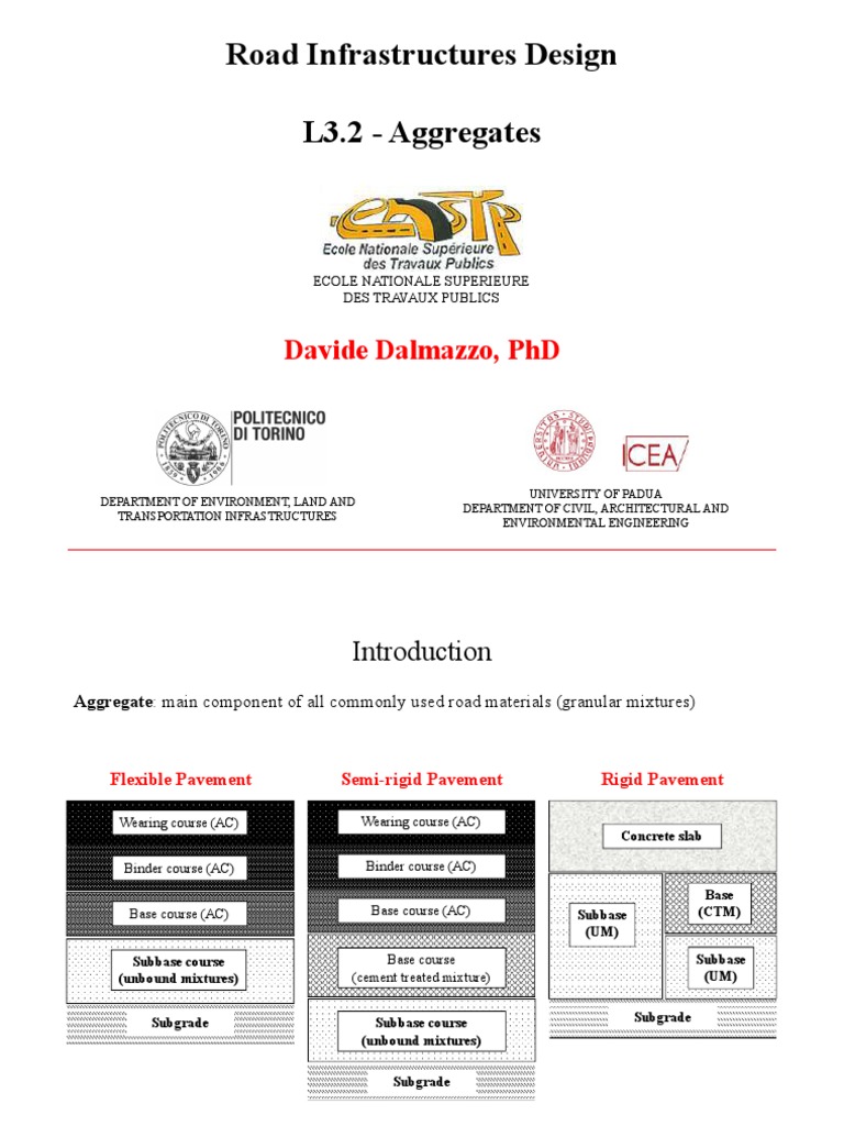 Road Aggregate Design and Standards | PDF | Construction Aggregate ...