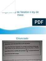 Segunda Ley de Newton