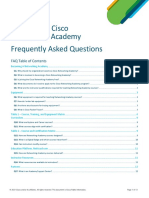 Becoming A Cisco Networking Academy Frequently Asked Questions