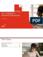 Basic Understanding of A Company's Financial Statements: September 2020