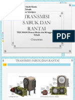 TKK 203118 Elemen Mesin dan Menggambar Transmisi Sabuk dan Rantai