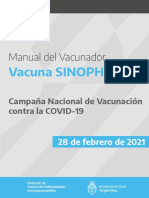 Manual Vacunador Sinopharm