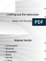 Looking Out The Telescope: What's Over The Horizon