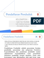 Kelompok 1 - Pendaftaran Penduduk