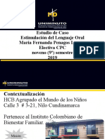 Estudio de caso sobre estimulación del lenguaje oral en niña de 4 años