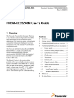 FRDM-KE02Z40M User's Guide: Freescale Semiconductor, Inc