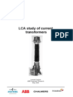 LCA study reveals lower impacts for current transformer models 2, 4 and 6