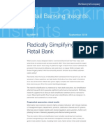 Radically Simplifying the Retail Bank