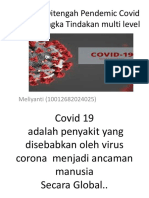 Meliyanti - Nutrisi Ditengah Pendemic Covid 19, Kerangka Tindakan Multi Level-1